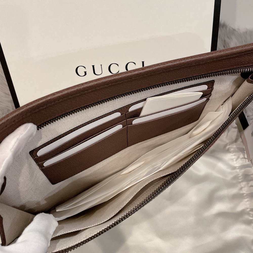 Gucci Unisex Ophidia GG Supreme Clutch 597619 - Picture 11 of 11